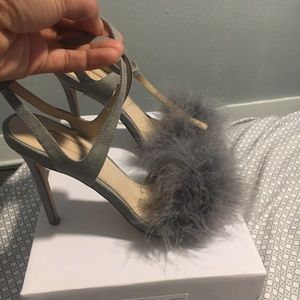 Top shop fur heel size 7.5